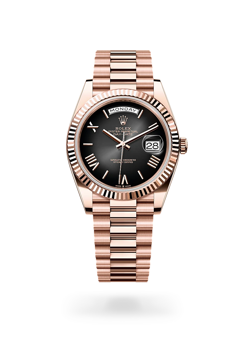Day Date Everose (Ombre Black)