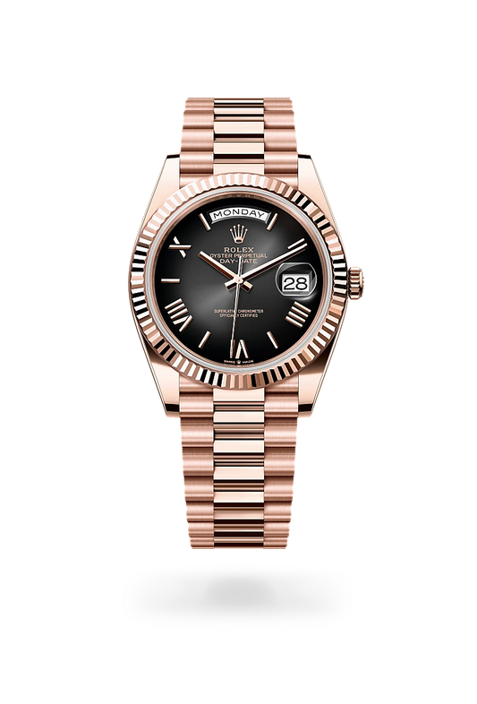 Day Date Everose (Ombre Black)